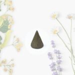 cône d'encens sérénité vespérale - encens artisanal, local 100% naturel