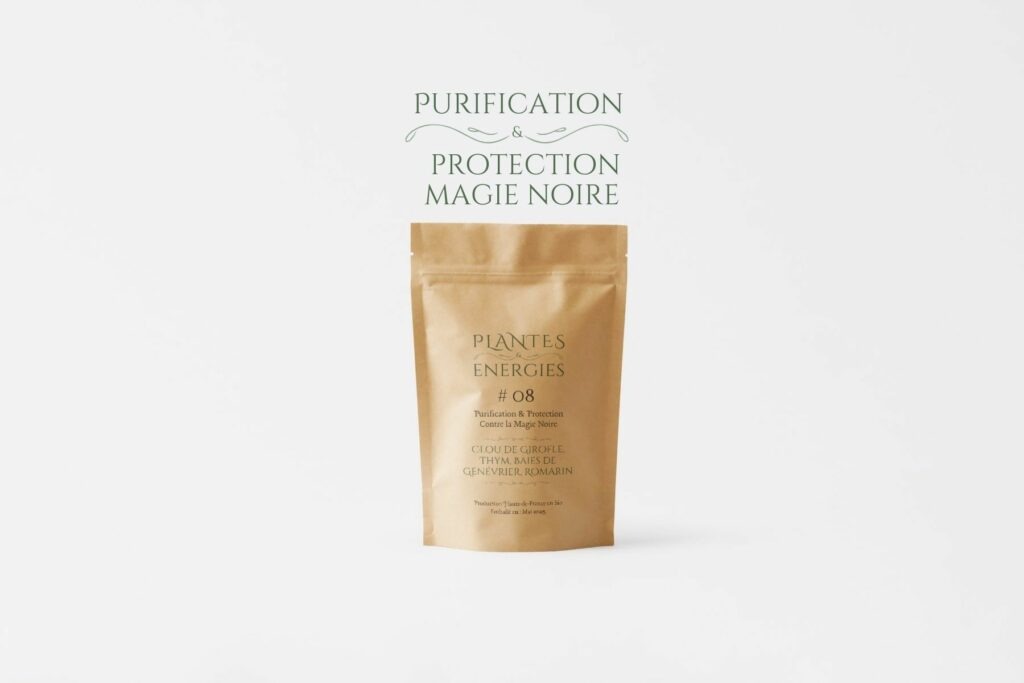 Sachet de plantes à fumigation MÉLANGE #08 : PURIFICATION & PROTECTION CONTRE LES MAGIES NOIRES
