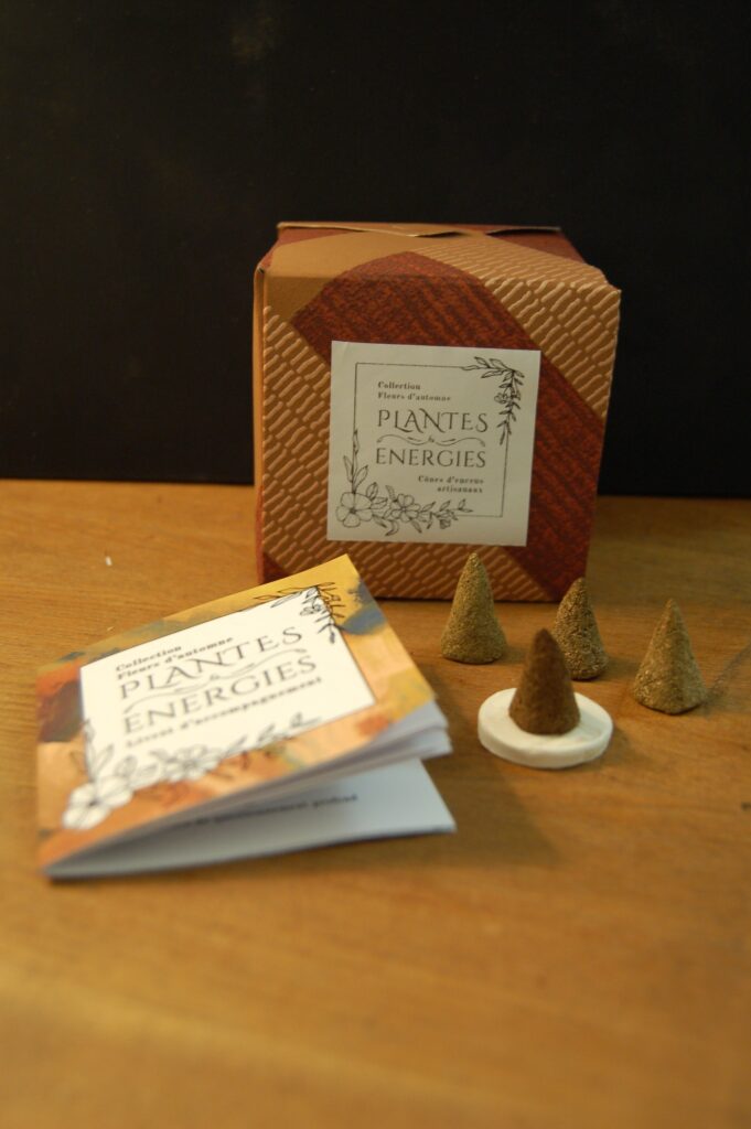 coffret Fleurs d'automne - encens artisanux des Hauts-de-France