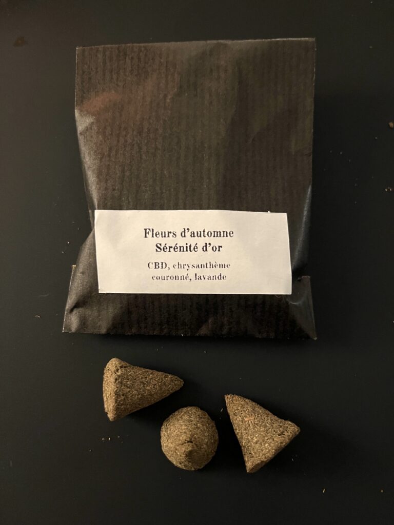 Encens artisanal Sérénité d'or - pack de 3