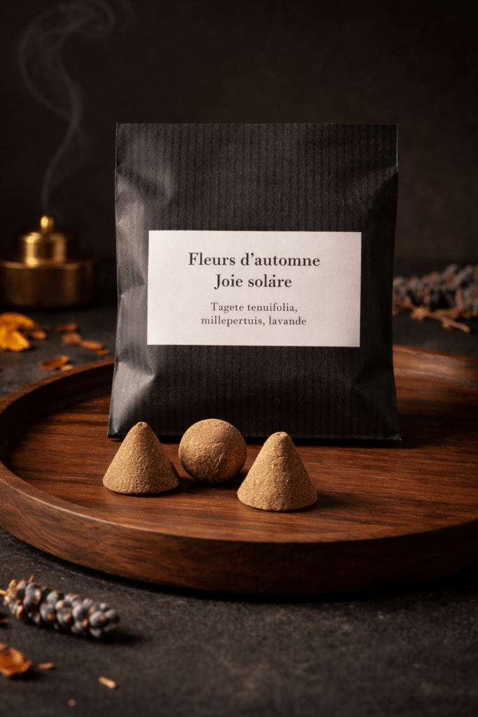 Encens artisanal Joie solaire - pack de 3