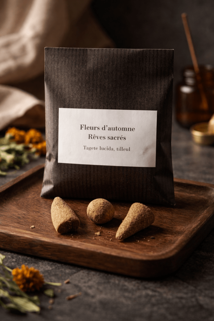 Encens artisanal Rêves sacrés - pack de 3